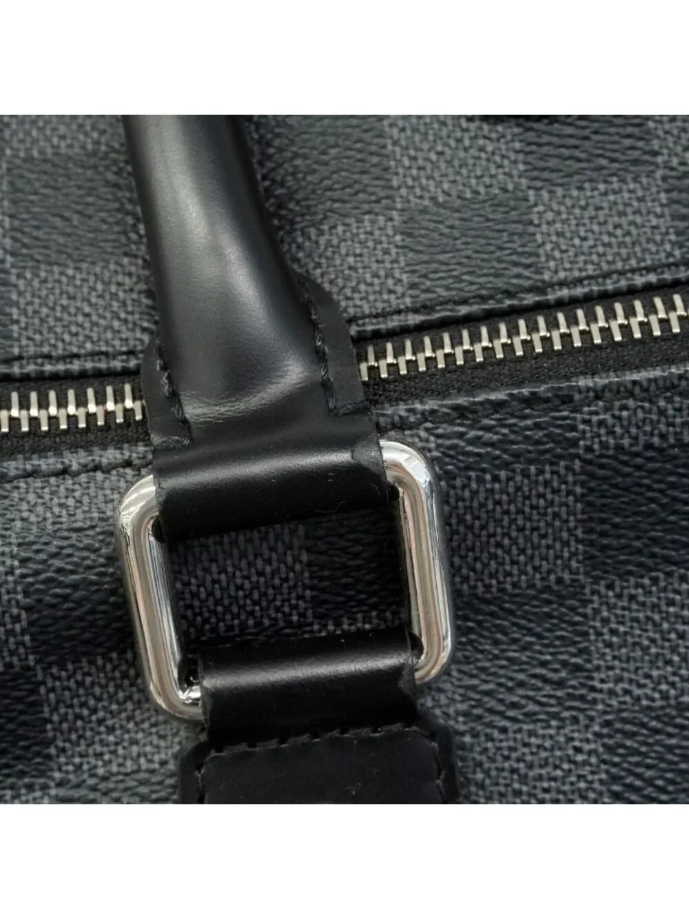Louis Vuitton Boston Bag Damier Graphite Roadster 50 Black